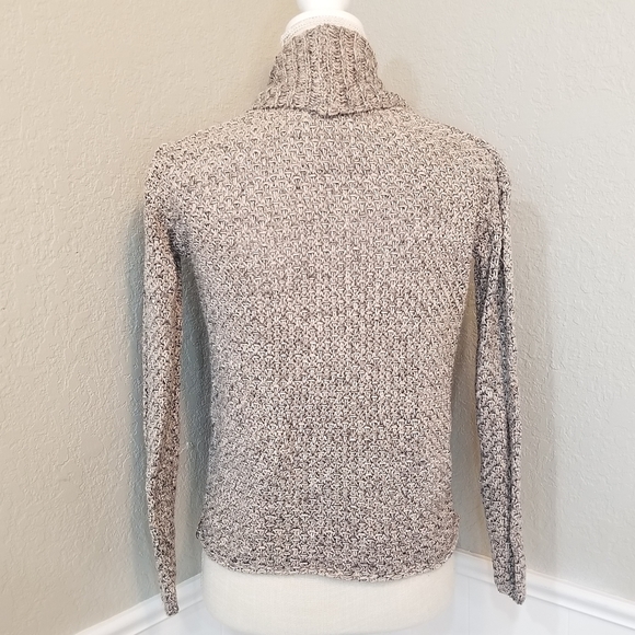 Forever 21 Ladies X-Small Brown Tan Front Knit Cardigan Sweater - Picture 7 of 8